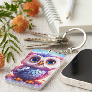 Cute Owl Keychain