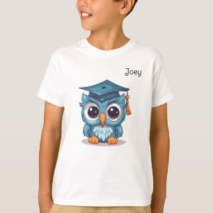 Cute Owl Kindergarten Graduate T-Shirt