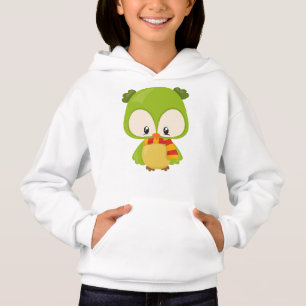 Cute Owl, Little Owl, Baby Owl, Owl With Scarf