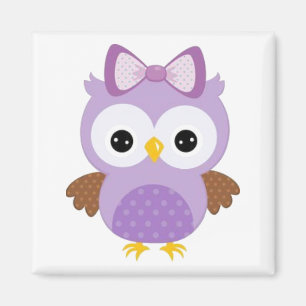 Cute Owl Magnet