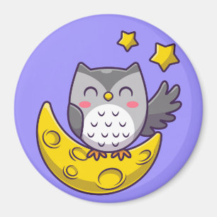 Cute Owl Magnet