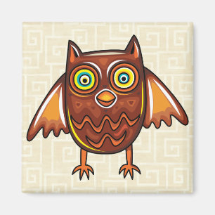 Cute Owl Magnet
