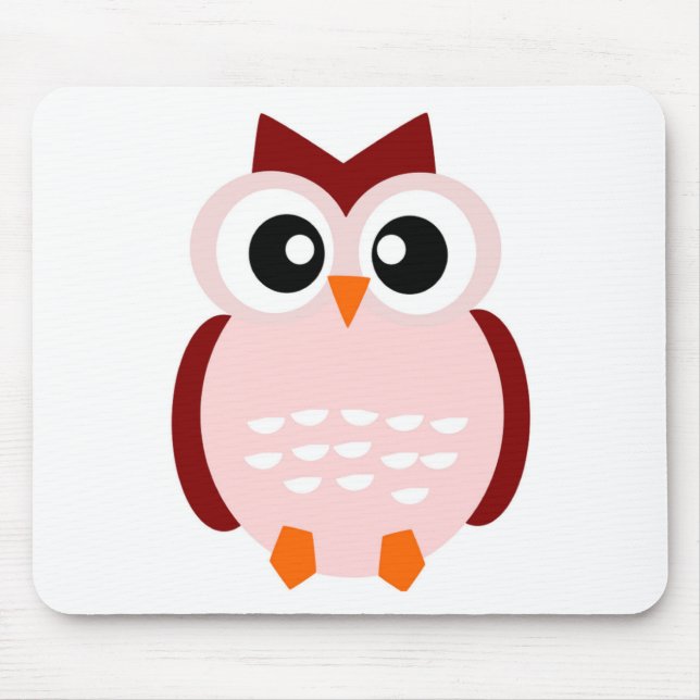 CUTE OWL MOUSE PAD (Front)