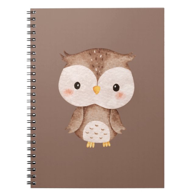 Cute OWL  Notebook (Front)