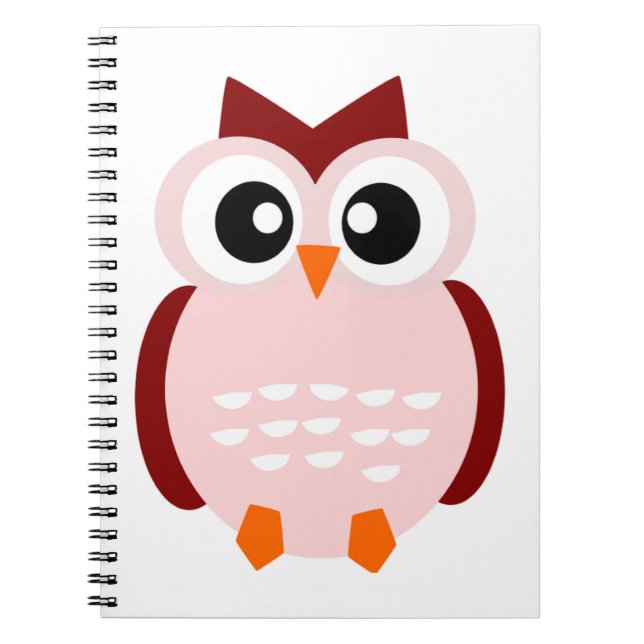 CUTE OWL NOTEBOOK (Front)