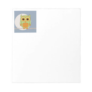 Cute Owl Notepad