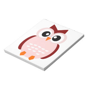 CUTE OWL NOTEPAD