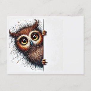 Cute Owl Postcard