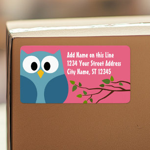 Cute Owl - Return Address Labels