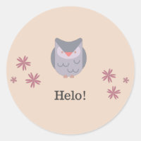 Cute owl saying hello!