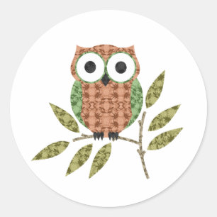 Cute Owl  Stickers