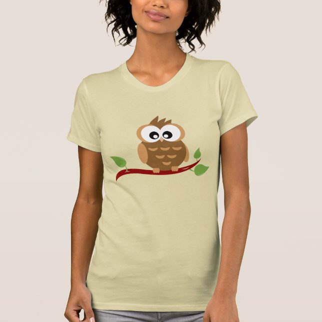 Cute Owl T-Shirt (Front)
