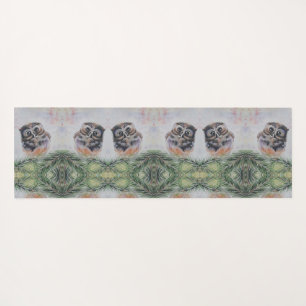 Cute Owl Yoga Mat