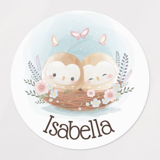 Cute Owls (Design 1)