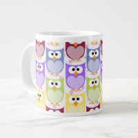 Cute Owls, Owl Pattern, Baby Owls, Colourful Owls