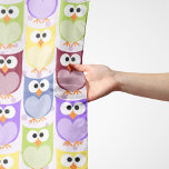 Cute Owls, Owl Pattern, Baby Owls, Colourful Owls Scarf<br><div class="desc">Cute,  fun and adorable owls in various colours. Modern and trendy gift,  perfect for the owl lover in your life.</div>