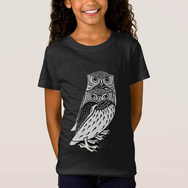Cute owls T-Shirt (Front)