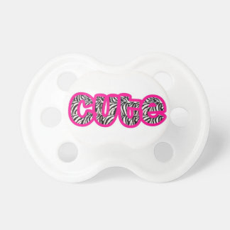 "Cute" Pacifier