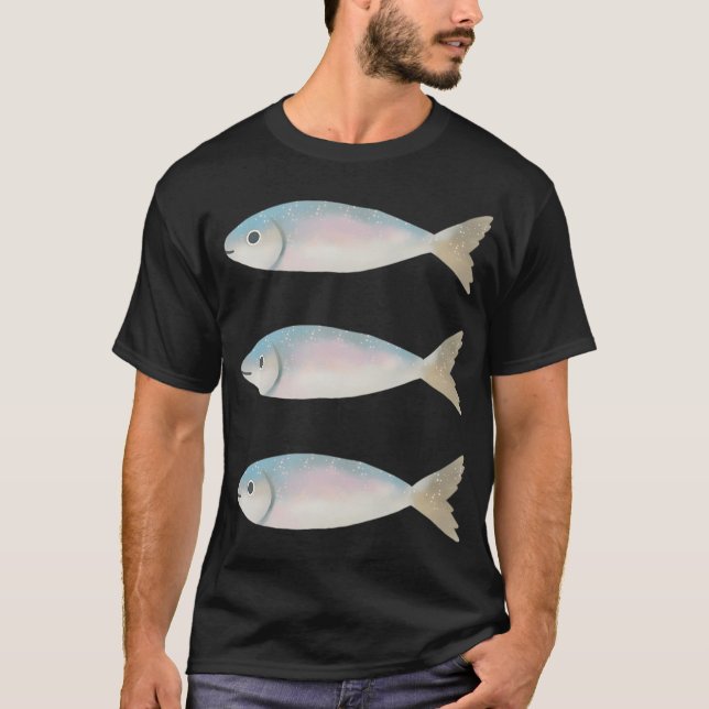 Cute Pack of Sardines T-Shirt (Front)