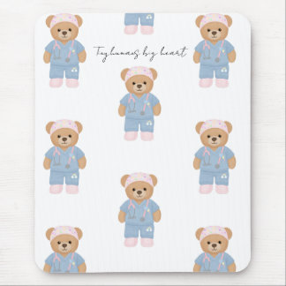 Cute Paediatrics Nurse Mouse Pad