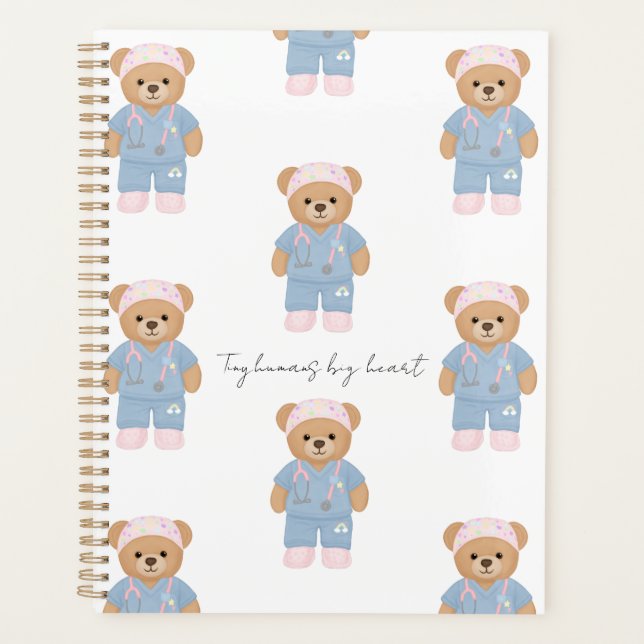 Cute Paediatrics Nurse Planner (Front)