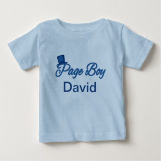 Cute Page Boy Tshirt to Customise