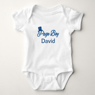 Cute Page Boy Tshirt to Customise