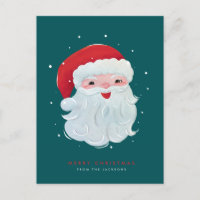 Cute, painted Vintage Santa Claus design