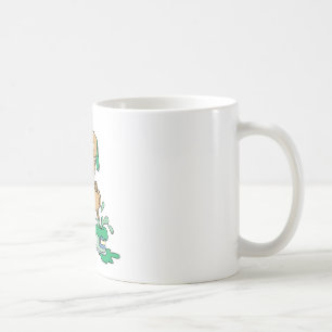 Cute Painter Bear Coffee Mug