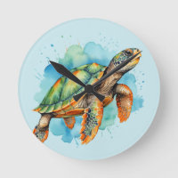 Cute Painting Turtle