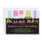 Cute Pajama Party Birthday Party Invitations