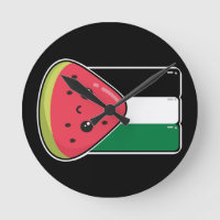 Cute Palestine flag with watermelon-Free Palestin