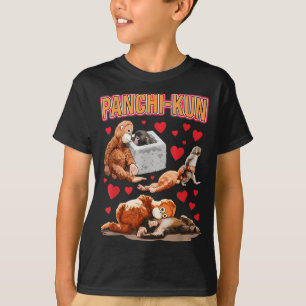 Cute panchi-kun baby monkey baby monkey funny meme T-Shirt