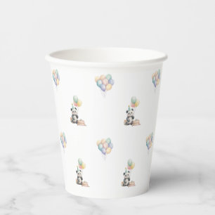 Cute Panda animal Party Paper cups 