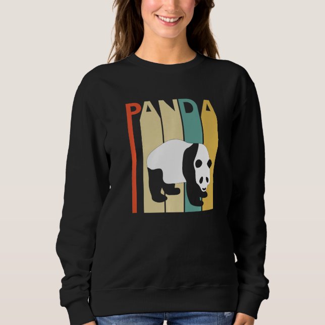 Cute Panda Animal Sweatshirt (Front)