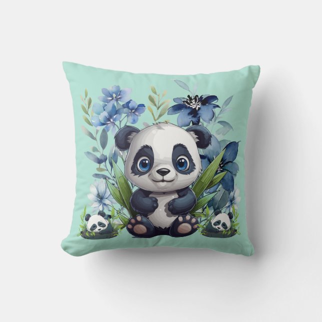 Cute Panda Baby Cushion (Front)