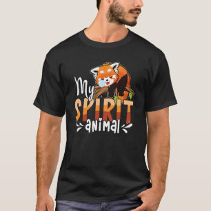 Cute Panda Bear Animal Red Panda T-Shirt