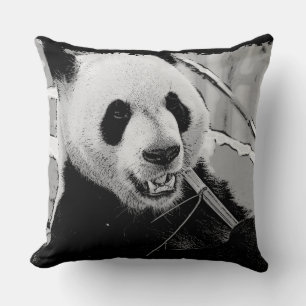 Cute  Panda Bear Cub Cushion