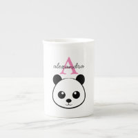 Cute panda bear custom Monogram