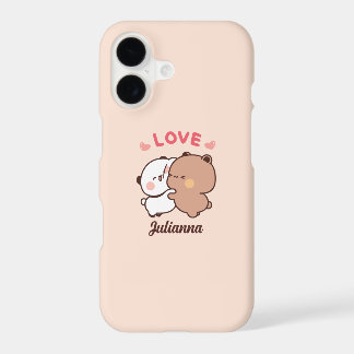 Cute Panda bear love, Personalised Girls Name