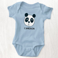 Cute Panda Bear Personalised Name