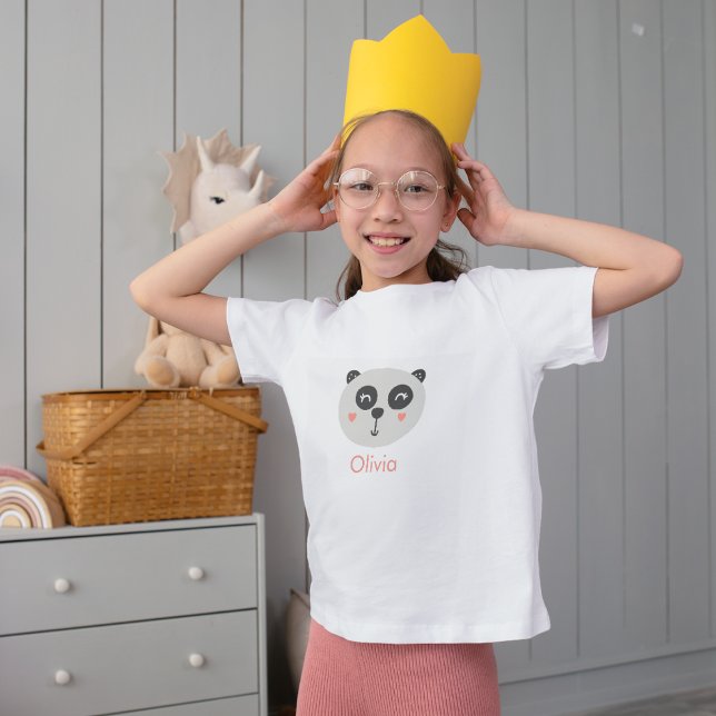  Cute Panda Bear - Personalised  T-Shirt (Creator Uploaded)