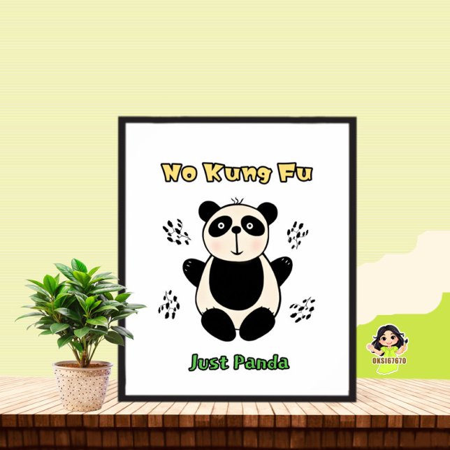 Cute panda bear poster (Creator Uploaded)