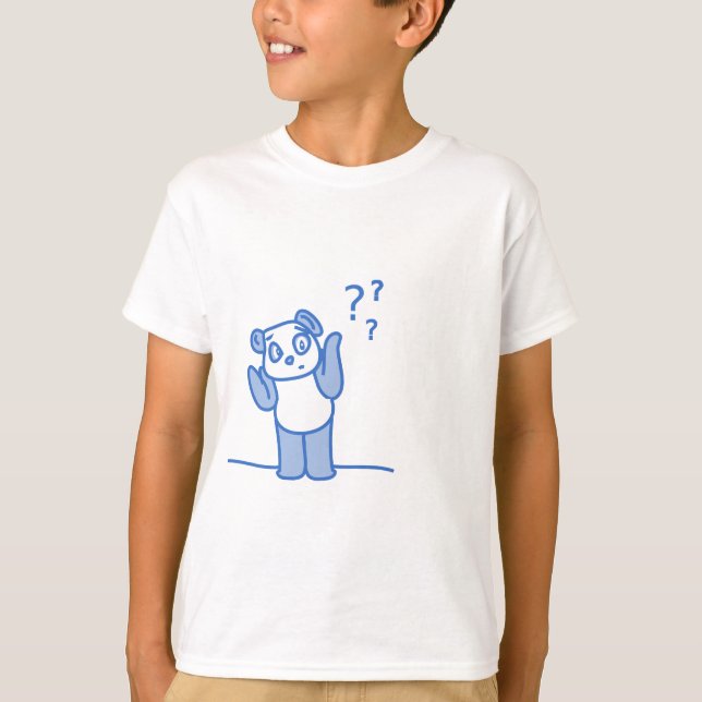 Cute Panda bear T-shirt | Panda stylish t shirt (Front)