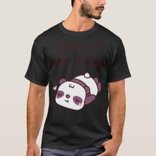 Cute Panda Bear Taking It Easy Today T-Shirt