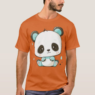 Cute panda bear Very adorable and affectionate T-Shirt