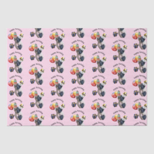 Cute Panda Birthday Party Tissue Paper