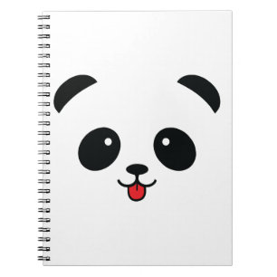 Cute Panda Blep Mlem Blop Notebook