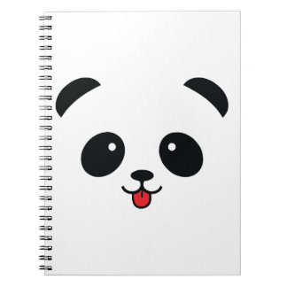 Cute Panda Blep Mlem Blop Notebook