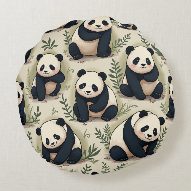 Cute panda cushion (Back)